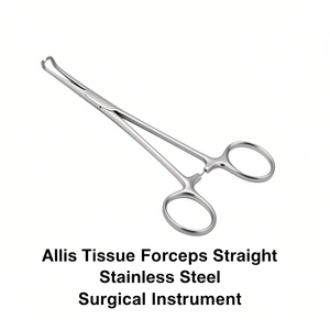 Pinces à pécaniers droites en acier inoxydable allemand de classe I, à alimentation manuelle, instrument chirurgical certifié CE ISO13485 - Product Image 1