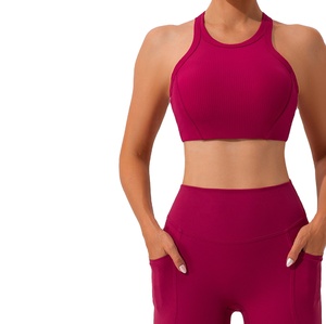 Yoga séchage rapide haut court mode actif grande taille fort Impact rassembler Sexy femmes soutiens-gorge de sport - Product Image 1