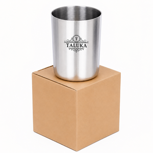 Solid 13 OZ Stainless Steel Tumbler Straight Shape 350ml Capacity Durable Drinking <b>Cup</b> <b>For</b> Home Office Restaurant Gifting Use - Product Image 1