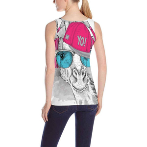 <b>Singlets</b> <b>Women's</b> Ladies Plus-size Tank Top with Sublimation Print Plus Size Summer Wholesale - Product Image 5