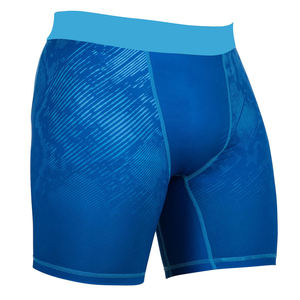 Shorts de sport personnalisés pour hommes, séchage rapide, respirants, taille élastique, en toile, longueur genou - Product Image 3