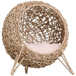 Beige Cat Bed and House Pet Furniture - Product Image 6