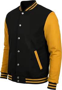 Unisex Casual Spring Satin Windbreaker 100% Cotton <b>Waterproof</b> Breathable Quick Dry <b>Thin</b> Athletic Varsity <b>Jacket</b> Front Logo - Product Image 5