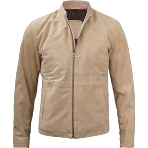 เสื้อแจ็คเก็ตกันลม Silo Sports OEM พรีเมียมสำหรับผู้ชาย รุ่นลำลองฤดูหนาว สีเบจอ่อน ผ้าฟลีซ ผสมขนสัตว์/โพลีเอสเตอร์ แห้งเร็ว ระบายอากาศได้ดี สั่งตัดได้ - Product Image 1