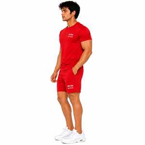 ชุดเซ็ตฤดูหนาวผู้ชาย 2 ชิ้น ผ้าถักโพลีเอสเตอร์ 100% จาก GYM ACTIVE ENTERPRISES พร้อมแถบข้าง ดีไซน์โลโก้แบบวินเทจ เป็นมิตรกับสิ่งแวดล้อม รับออกแบบโลโก้ตามสั่ง - Product Image 3
