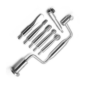 Juego de Instrumentos Quirúrgicos Ortopédicos Hudson Brace, Taladro Manual, Certificado CE, Reutilizable, Perforación Ósea de Precisión, Acero Inoxidable - Product Image 4