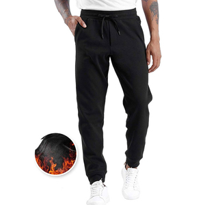 Customized Color Lightweight Elastic Waist Baggy Sweatpants Men Casual High Waist Eco-Friendly Knitted Cotton Pants Spring Wear - Product Image 4