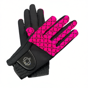 Custom Logo and Color Horse Riding Gloves <b>Equestrian</b> Sets & Accessories - Product Image 2