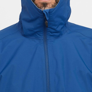 Chaqueta impermeable de senderismo con capucha para hombre, nueva moda, con logo personalizado, cortavientos, cierre completo, chaqueta de lluvia de alta calidad para hombre. - Product Image 3