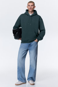 Sweat à capuche en polaire épais et chaud pour l'extérieur par temps froid et style urbain - Product Image 5