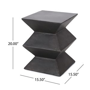 Lightweight <b>Outdoor</b> Concrete <b>Side</b> <b>Table</b> for <b>Outdoor</b> Living - Product Image 5