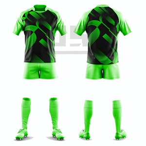 ชุดแข่งรักบี้ JAMEZ SPORTS แบบสั่งทำพิเศษ ปักลาย 3 มิติ เสื้อเจอร์ซีย์แบบซับลิเมชั่น กางเกงขาสั้น โพลีเอสเตอร์ 100% น้ำหนักเบา ทนทาน ระบายอากาศได้ดี รุ่น V - Product Image 3