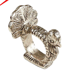 Napkin <b>Ring</b> Wooden Napkin Holder Looking Fabulous Party Dinner Christmas Decoration - Product Image 2