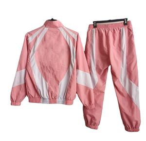 Chándal de nailon con parche de malla personalizado, conjunto deportivo de camisa y pantalones cortavientos, chándales cortavientos para hombres, 2026 completo - Product Image 4