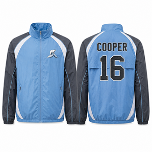 Veste coupe-vent unisexe personnalisable en gros, effet froissé, doublée ou non, respirante, séchage rapide, zippée intégrale ou quart de zip, ou pull-over - Product Image 2