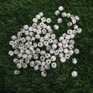 Perles en os de buffle blanc sculptées à la main, perles en os naturel de qualité supérieure pour la création de bijoux à prix avantageux - Product Image 1