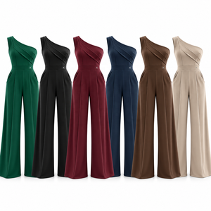Mono de Moda para Mujer |   Azul Rojo Verde Marfil Marrón Negro |   Fabricante de Ropa para Mujer |   OEM ODM |   Ropa Deportiva para Mujer | - Product Image 5