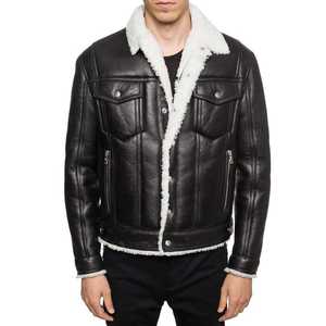 Chaqueta de Cuero con Forro Polar para Invierno 2026, Nueva Llegada, Logotipo Personalizado, Ropa Exterior Resistente y Duradera, Precio de Fábrica al por Mayor, Exportación - Product Image 5
