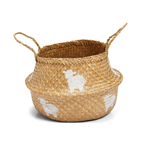 Handmade Eco-friendly Seagrass Belly Storage <b>Basket</b> <b>Gift</b> <b>Baskets</b> for <b>Easter</b> Christmas Events from Vietnam - Product Image 2