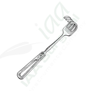 Écarteur chirurgical Mikulicz 25 x 45 mm 23 cm, manuel, en acier inoxydable, instrument de chirurgie générale, classe I, usage hospitalier, certifié CE - Product Image 2