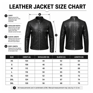 Veste en cuir véritable sur mesure en gros OEM ODM pour homme, veste de motard en cuir de vachette, conforme aux normes REACH sans chrome et aux exigences écologiques - Product Image 5