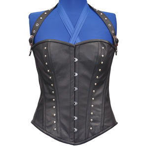 Corset en cuir de haute qualité pour femmes, vente en gros, modelant le corps, antibactérien, respirant, écologique, personnalisable, OEM - Product Image 1