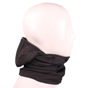 Balaclava unisexe noire personnalisée en polyester respirant et imperméable avec impression numérique, masque tactique pour le ski, les sports et le cyclisme - Product Image 3