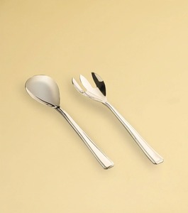 Contemporary Salad <b>Serving</b> Set – Premium <b>Spoon</b> & Fork Collection for Elegant Gatherings - Product Image 5