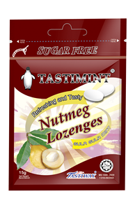 HALAL Sugar-Free Candy with Refreshing Tasty Nutmeg Candy Tastimint Sugar Free Lozenges (Zip Locked Pack) Malaysia Made - Product Image 5