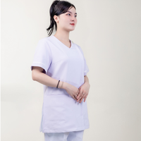 Sampel seragam rumah sakit pria dan wanita, Scrub dari Sao Mai - Vietnam pabrik garmen-ODM/ OEM-mendukung