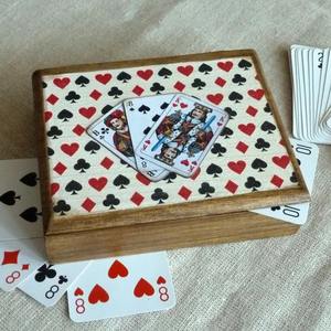 Boîte en bois imprimée pour la lithothérapie, boîte à bijoux spirituelle, boîte de rangement pour l'affichage de pierres précieuses, vente en gros - Product Image 1