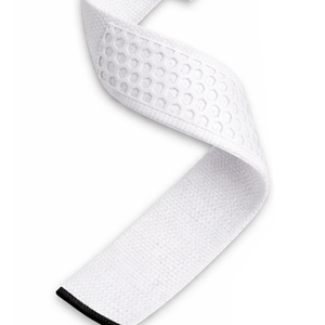 Durable White Cotton Support with Premium Silicone Print for Heavy Lifting <b>Strength</b> <b>Training</b> and Workout Gear - Product Image 4