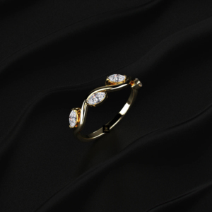 Anillo de diamante cultivado en laboratorio con corte marquesa, certificado IGI, de color D a F, 2.00 ct, en oro, plata, amarillo, blanco, rosa, con brillo radiante y destello atemporal. - Product Image 4
