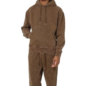 เสื้อฮู้ดดี้ผู้ชายแบบฟอกสี ทนทาน ขายดี ราคาส่ง ระบายอากาศได้ดี เสื้อฮู้ดดี้ผู้ชายแบบฟอกสี พร้อมโลโก้สั่งทำ - Product Image 1