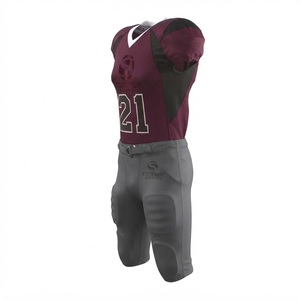 Ensemble d'uniformes sportifs sur mesure unisexe pour le football américain, pour adultes et enfants, taille plus, design respirant - Product Image 2
