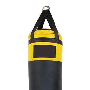 OEM High Quality Custom Leather Heavy Boxing <b>Speed</b> Punching <b>Bags</b> Double End Sand Filled Custom Logo Private Label Wholesale - Product Image 3