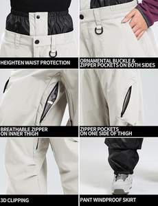 Pantalones de Snowboard Personalizados para Hombre, Impermeables, Resistentes al Viento, con Calefacción, Chaqueta de Esquí Deportiva para Exteriores - Product Image 6