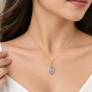 Colgante de Diamante de Laboratorio en Oro Sólido de 14K/18K Personalizado, Certificado IGI, Fabricante de Joyería Fina Ética, Venta al Por Mayor, RJC OEM ODM PD401414 - Product Image 2