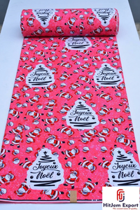 ผ้าพิมพ์ลายแอฟริกันแบบแว็กซ์จากไนจีเรีย สำหรับงานตัดเย็บแฟชั่น ชุดงานอีเว้นท์ ชุดยูนิฟอร์มโบสถ์ ของตกแต่งบ้าน รับผลิตแบบ OEM ODM - Product Image 3