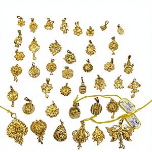 22K Solid Gold Assorted Floral Religious <b>Locket</b> Pendants Trendy Wedding Daily Wear Fine Jewelry by Lisa Jewellers - Product Image 1