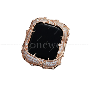 Reloj de Hombre Estilo Hip Hop con Diamantes Moissanite Claridad VVS, Caja de Acero Inoxidable, Correa de Oro Blanco, Esfera Analógica de Cristal - Product Image 6