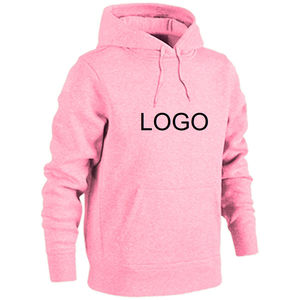 Sudadera con Capucha Negra para Hombre, Color Sólido, Felpa de Algodón, Informal, para Otoño, con Bolsillo Delantero, Corte Regular, Logotipo Estampado - Product Image 4