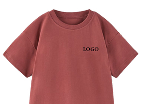 T-shirt décontracté pour homme, couleur unie, manches courtes, col rond, coupe classique, 100% coton jersey tricoté, logo imprimé sur le devant - Product Image 2