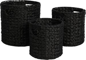Natural Woven Storage <b>Basket</b> Custom Handmade <b>Wicker</b> Organizer for Living Room Bedroom Wholesale Supplier - Product Image 6