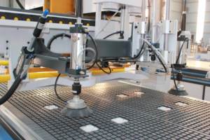 Atc Nesting Cnc Router Machine avec Scie 9kw Spindle <span class=keywords><strong>Liner</strong></span> Nesting 1330 Auto Tools Changing Wood Router Machine JINAN M-SHINE - Product Image 3