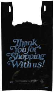 T-Shirt <b>Bag</b> Recyclable Plastic Shopping <b>Bag</b> With Gusset Garbage Trash <b>Bag</b> With Custom Logo - Product Image 6