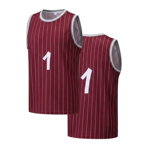 Camiseta de baloncesto Orlando para hombre, sin mangas, de malla a rayas, número 1 Grady, transpirable, ajuste regular, para todas las estaciones - Product Image 4