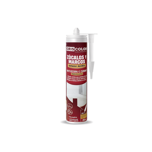 Criscolor Sigillante per Zoccoli e Cornici 260ml Acrilico Bianco Verniciabile - Product Image 2