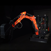 Matériel de construction Mini chenille expédition plus petite Super pelle hydraulique Construction excavatrices machines moteurs diesel