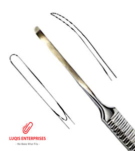 Elevador Curvo Williger, Instrumento Quirúrgico para ORL, Rinoplastia Nasal, Elevador Perióstico, Herramienta de Acero Inoxidable - Product Image 2